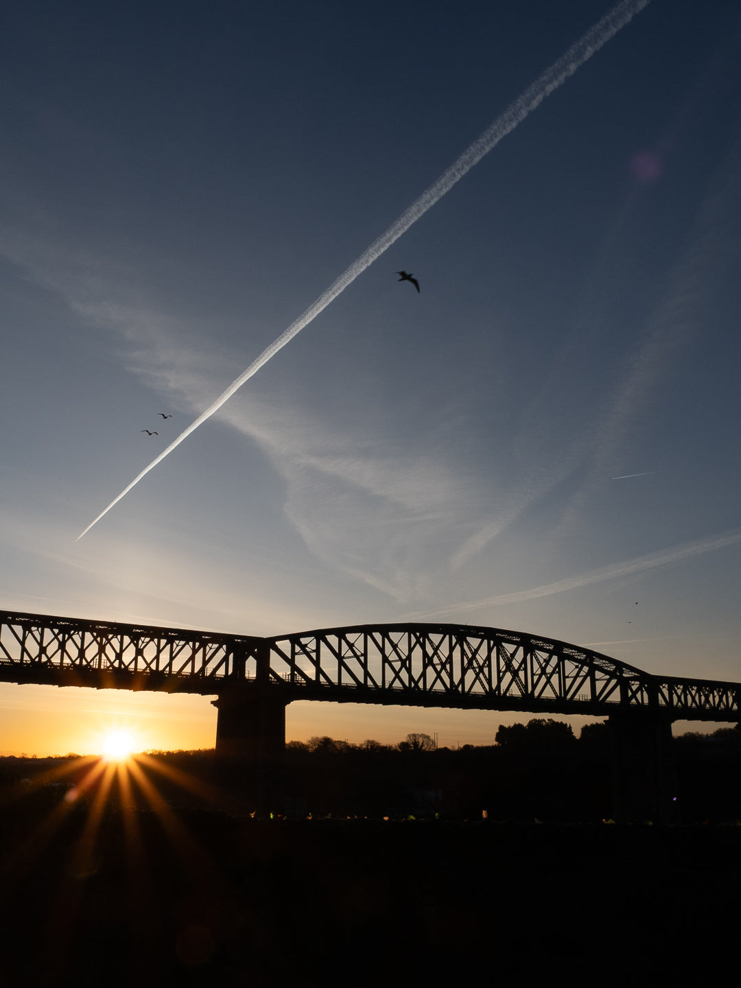 Boyne Viaduct at Sunrise