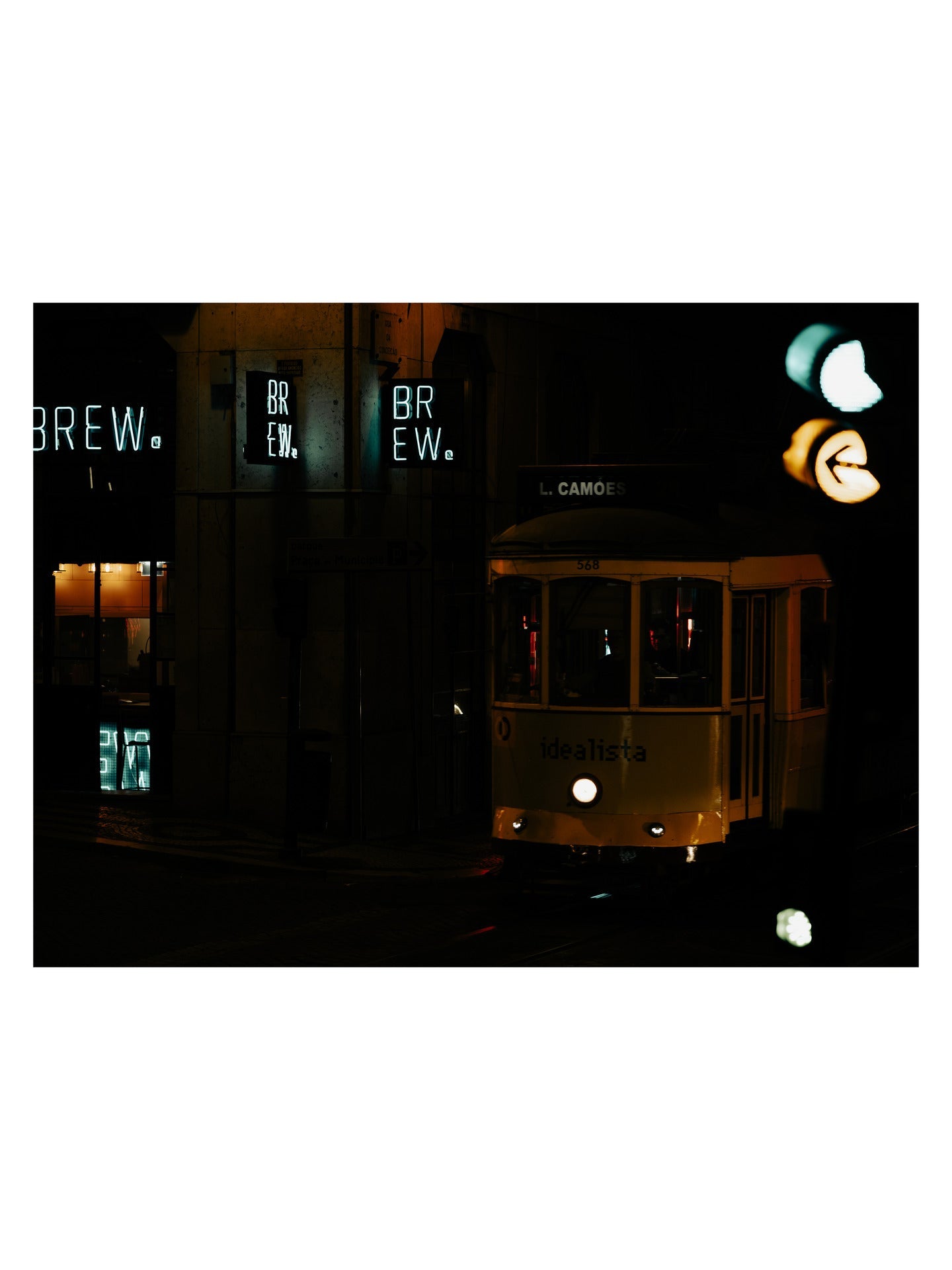 Tram 28 at Night