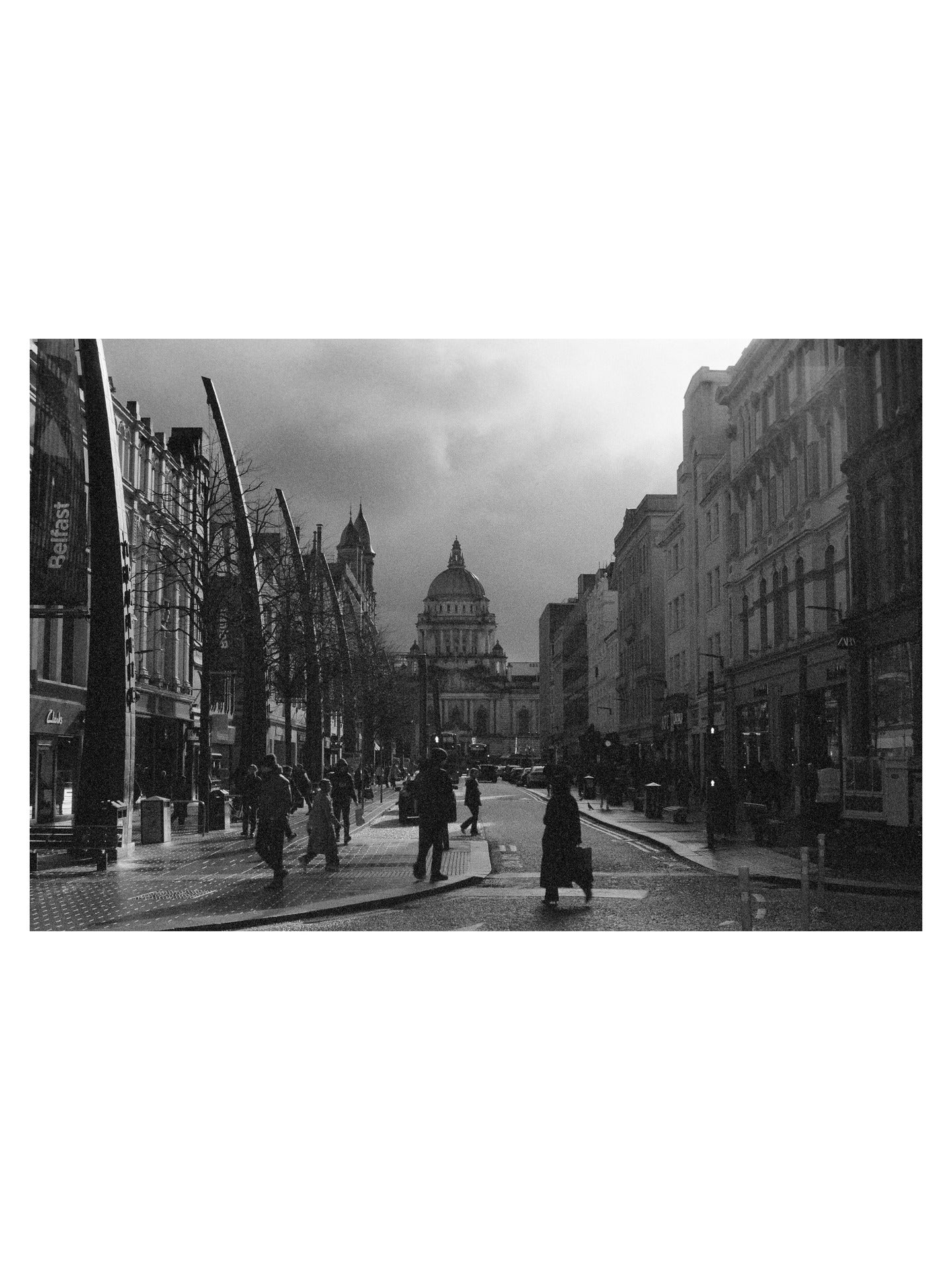 Belfast City Hall in February